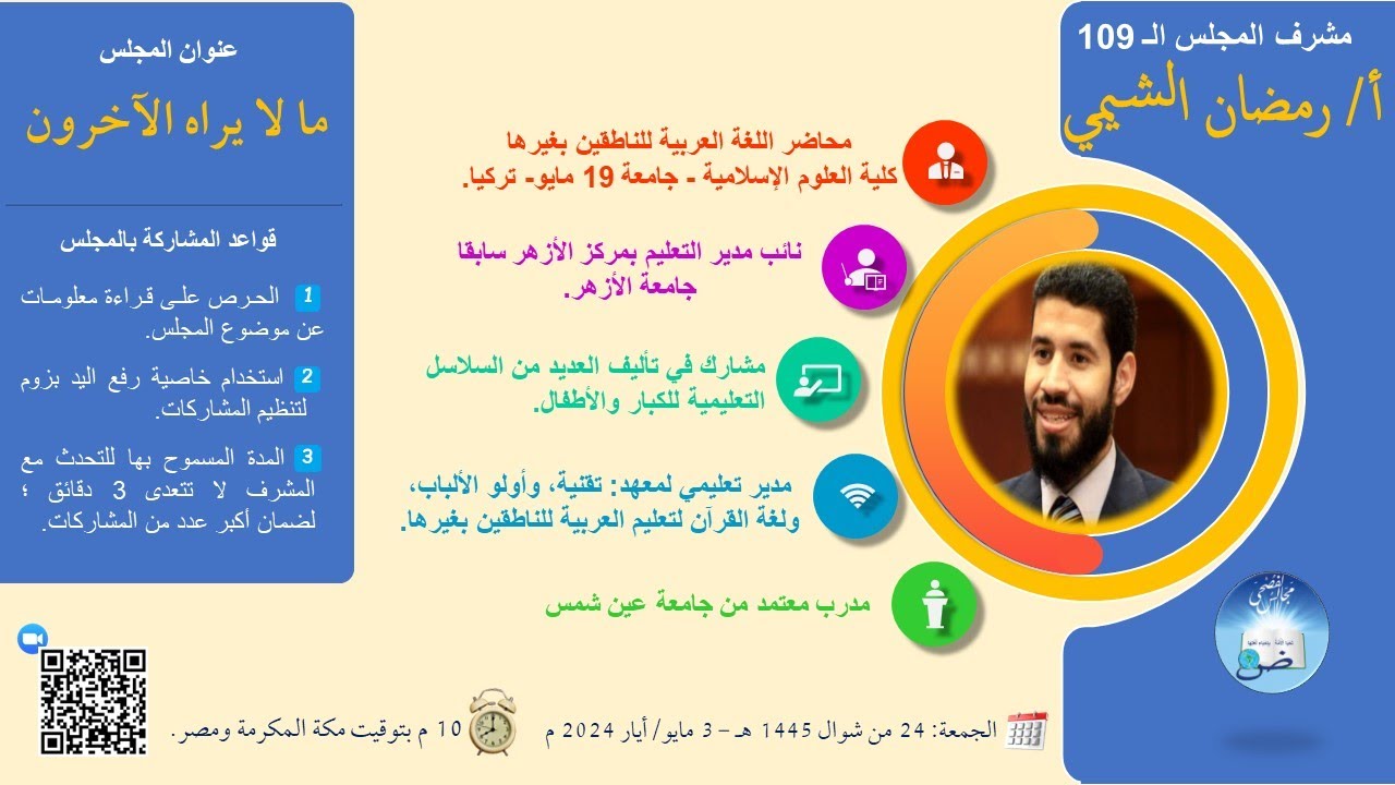 ما لا يراه الآخرون - أ/ رمضان الشيمي - المجلس 109