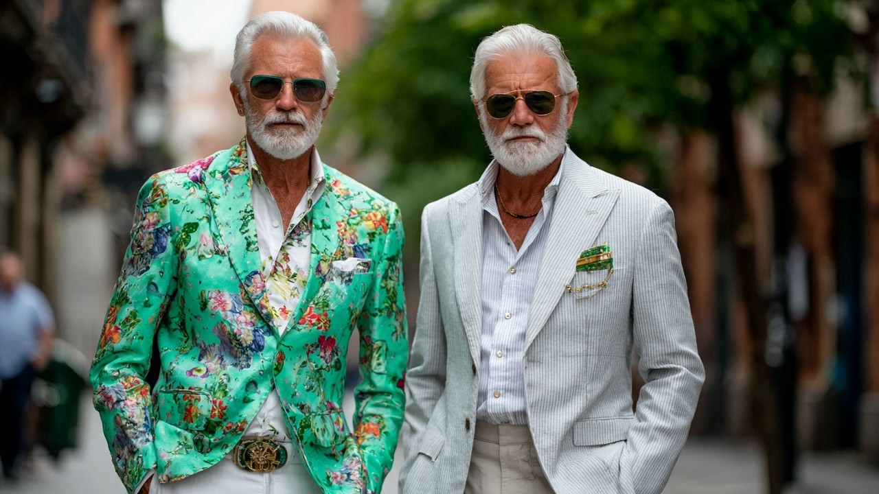 Mint Green & Light Grey Spring/Summer 2026/27 Outfits That Instantly Upgrade Mature Men’s Style