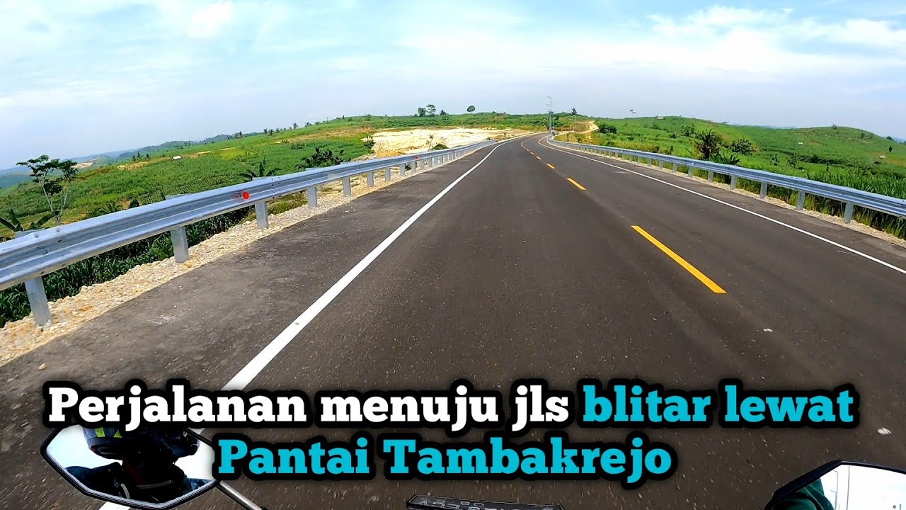 Perjalanan menuju jls Blitar-tulungagung pantai tambakrejo