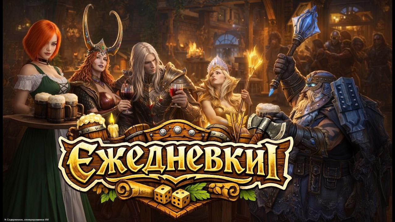Ежедневки на стриме   Ждем художников  Watcher of realms