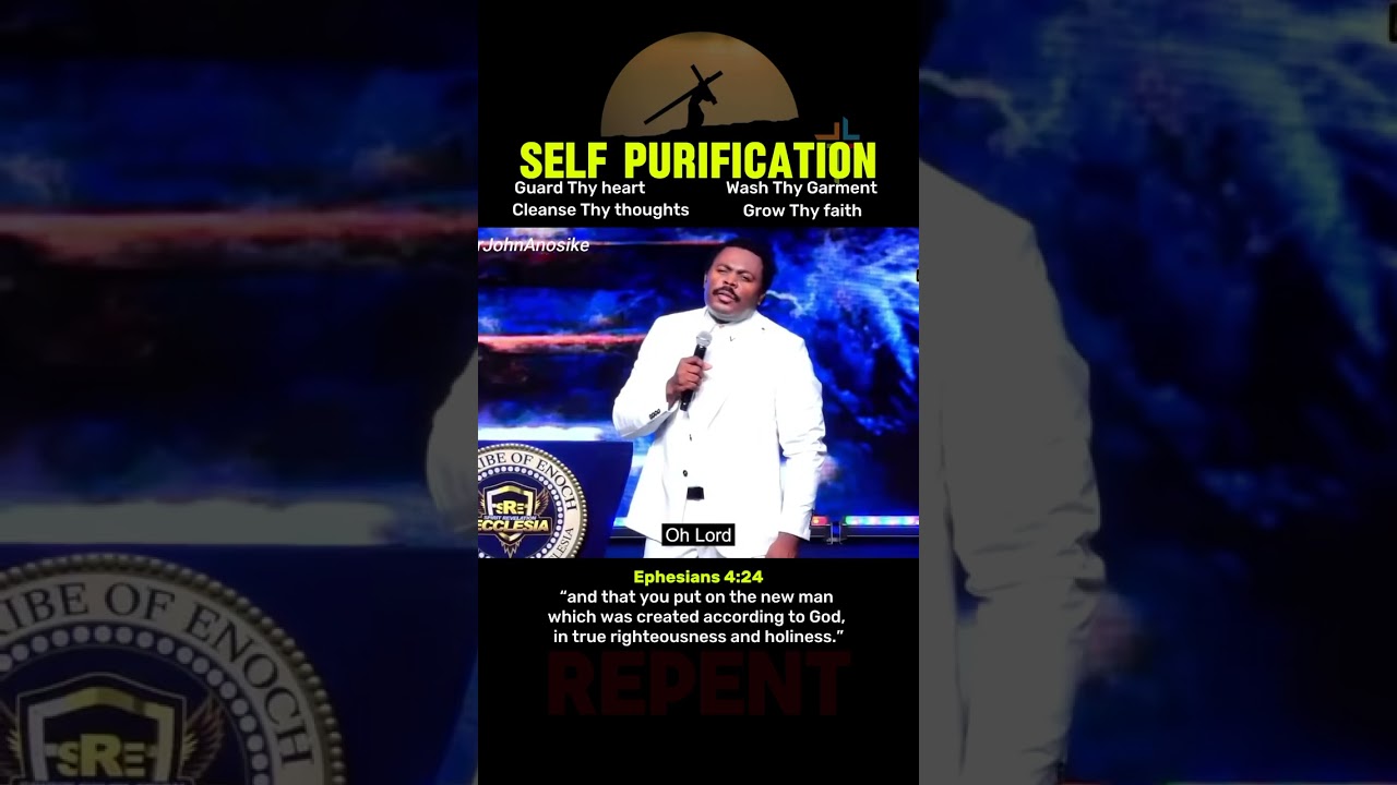 Self Purification from Spirit defilement | Pst. John Anosike