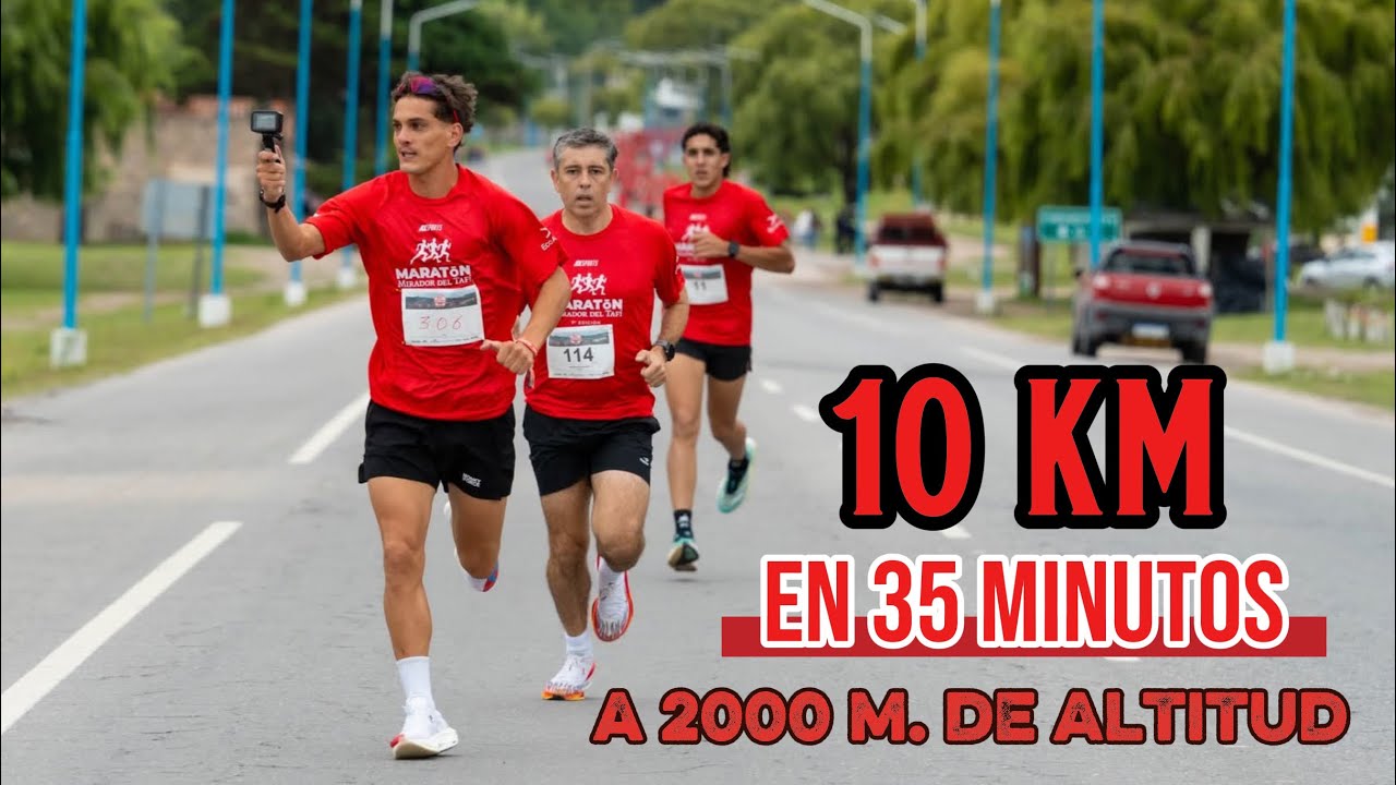 GANÉ MI PRIMER CARRERA EN ALTITUD - CASI ME QUEDO SIN AIRE 🏔️