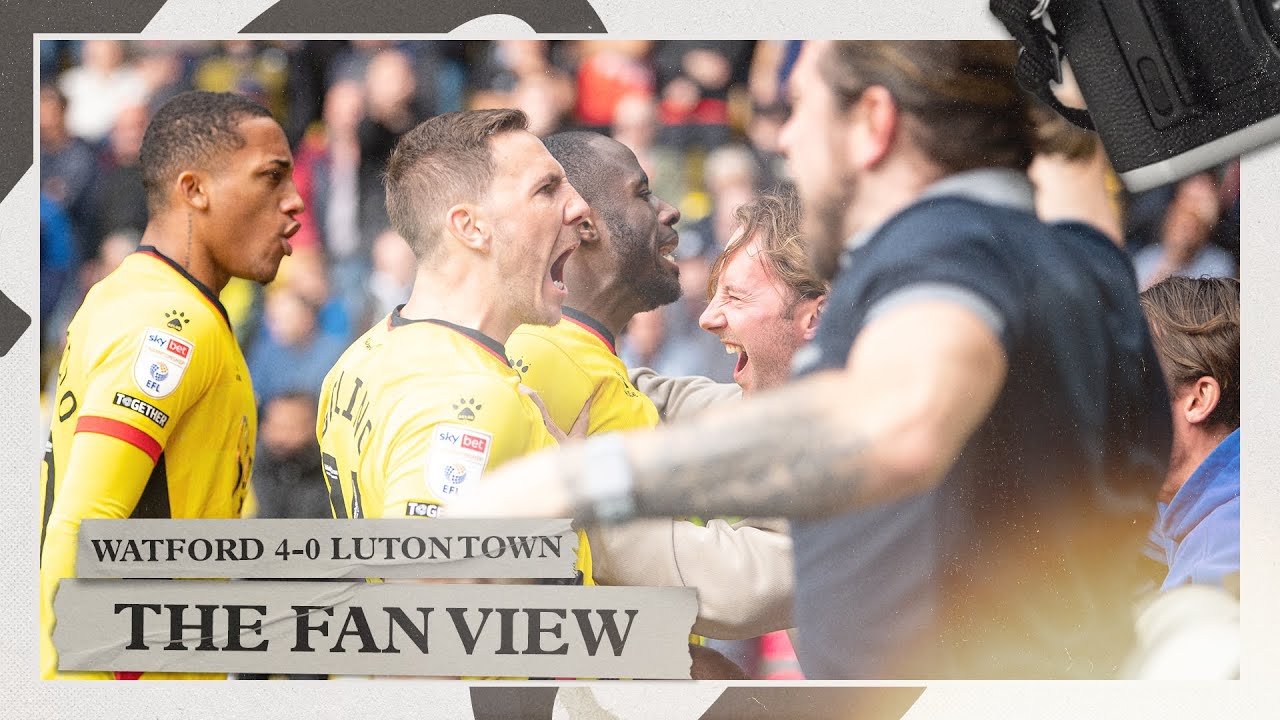“It's Happened AGAIN!” 🤣 | Watford 4-0 Luton Town | The Fan View 👀