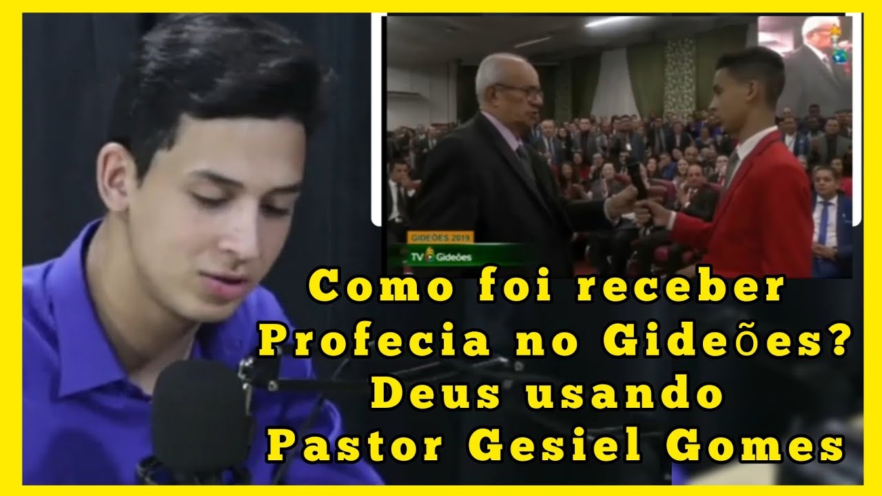 PASTOR GESIEL GOMES PROFETIZOU NO GIDEÕES PARA ELE - ISAQUE CHAVES|THE BLEIA PODCAST #podcastcristão
