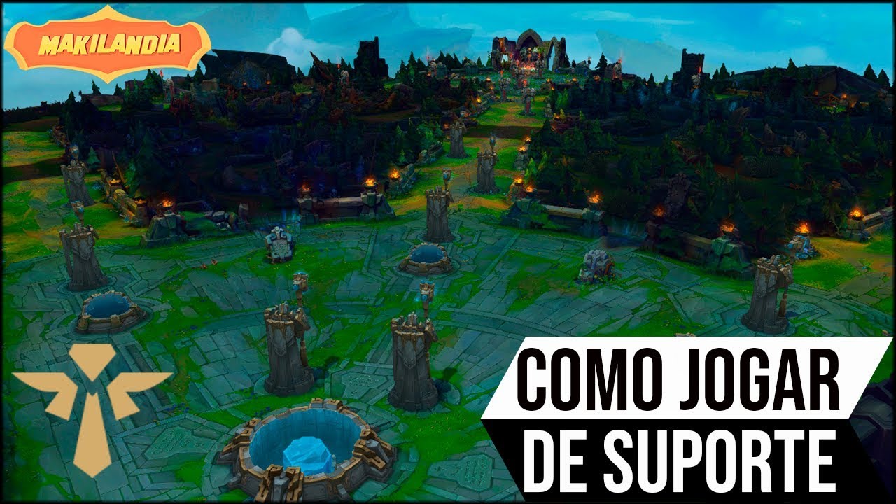🔴 COMO JOGAR DE SUPORTE - SEJA UM SUP MUITO MELHOR - CARREGUE JOGOS