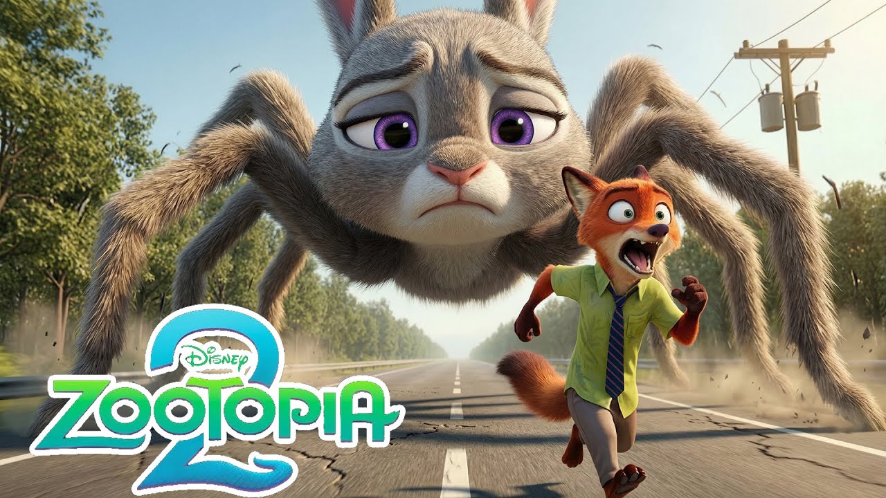 🐰⚡ The Judy’s Unexpected Spider Curse! 😵🔥