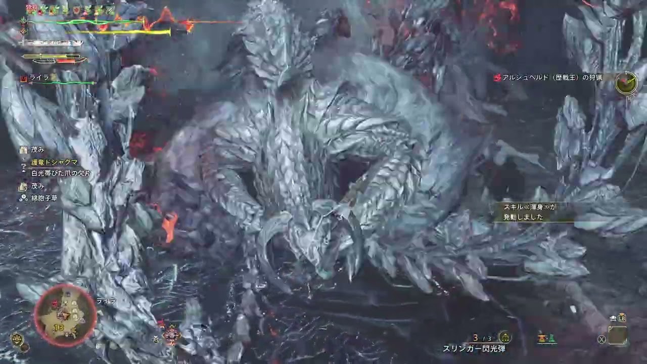 歴戦王アルシュベルド(立ち回り練習1)