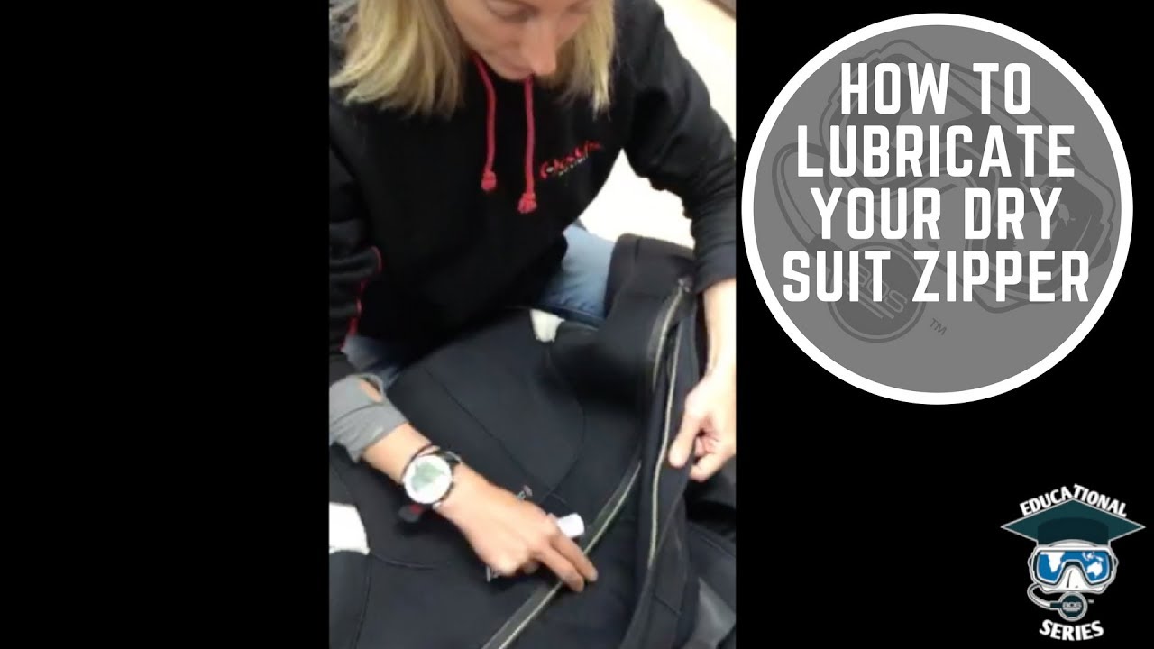 AOS Edu #6 - How To Lubricate Your Dry Suit Zipper