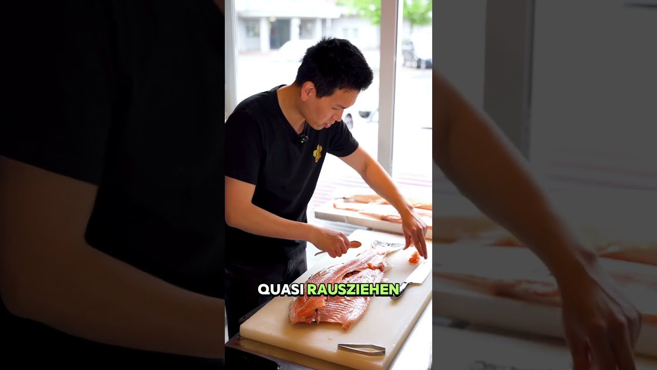 Lachs zubereiten wie ein Koch👨&zwj;🍳🍣