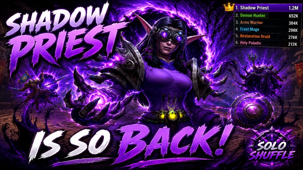 SHADOW PRIEST IS SO BACK | BETTER VERSION OF WARLOCK