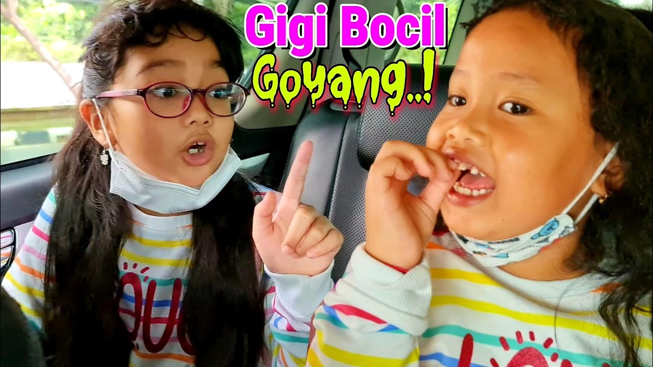 VLOG HANUM BOCIL DI DALAM MOBIL PERJALANAN KE MALL 💞 Lihaat..! GIGI BOCIL ADA YANG GOYANG