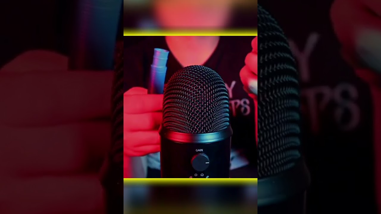 ASMR 8 Seconds of Tubes Sounds 