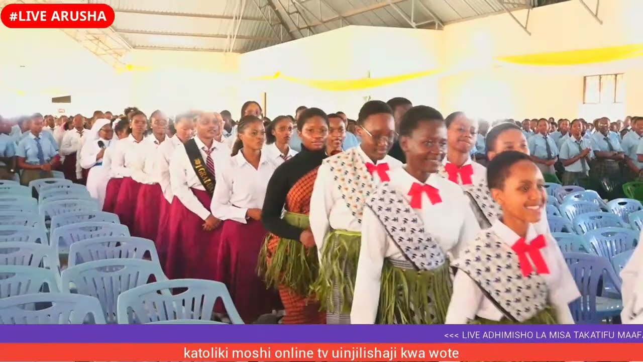 #LIVE ADHIMISHO LA MISA TAKATIFU MAHAFALI YA KIDATO CHA 6 SHULE YA SECONDARY HENRY GOGARTY - ARUSHA