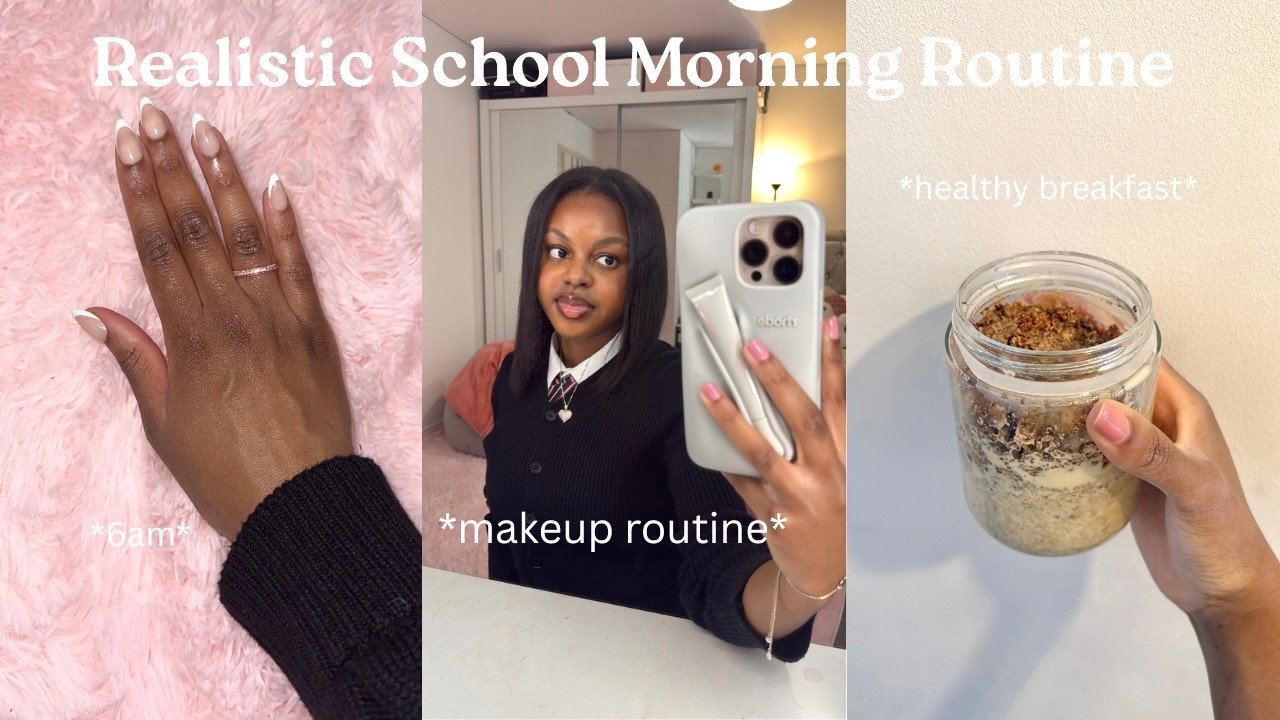 Realistic School Morning Routine 2026 *for teenage girls in college*