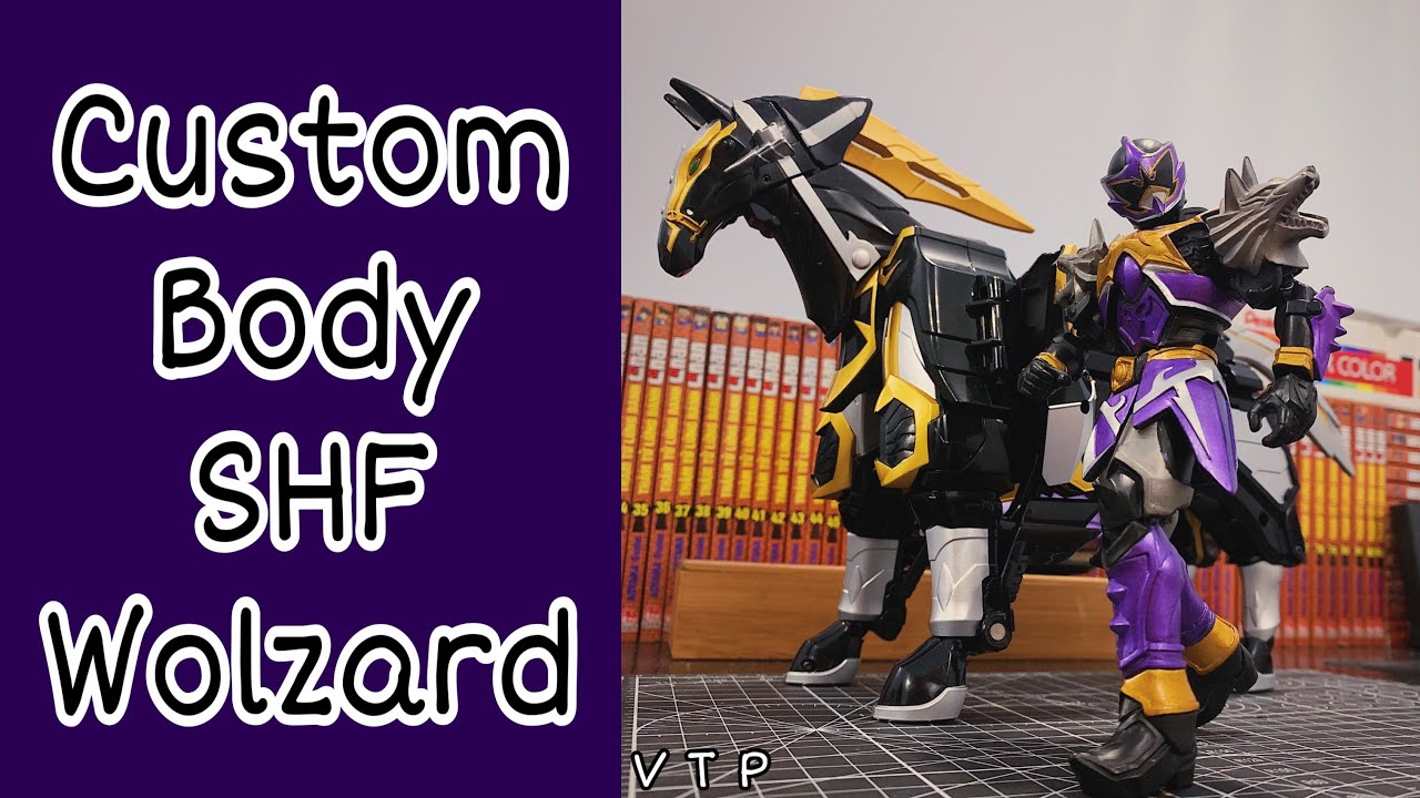 Custom body SHF Wolzard | custom khớp cho mô hình tĩnh | VTP