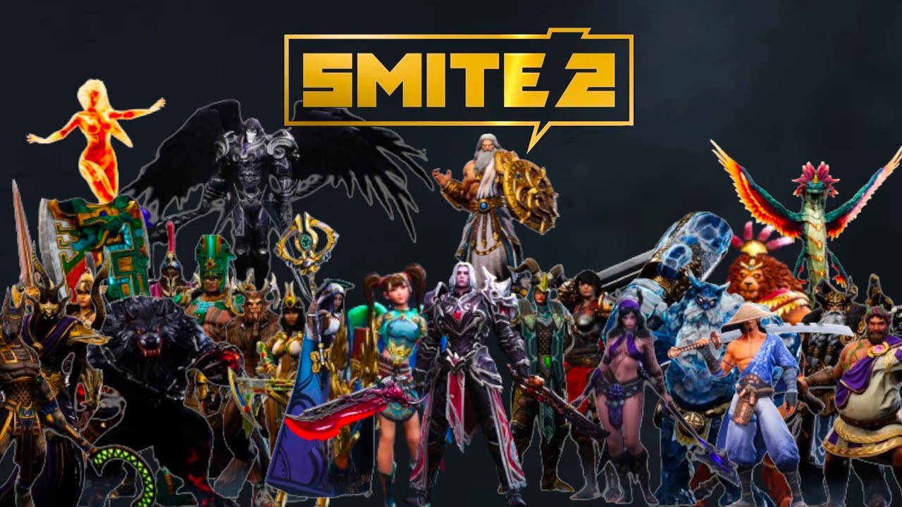 Smite 2 Alpha 24/7 All Gods, Skins and Mastery (For newest, check description)