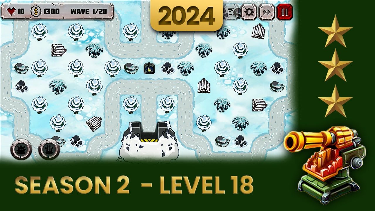 Battle Strategy: Tower Defense - Season 2 Level 18 (2024 Update) Walkthrough