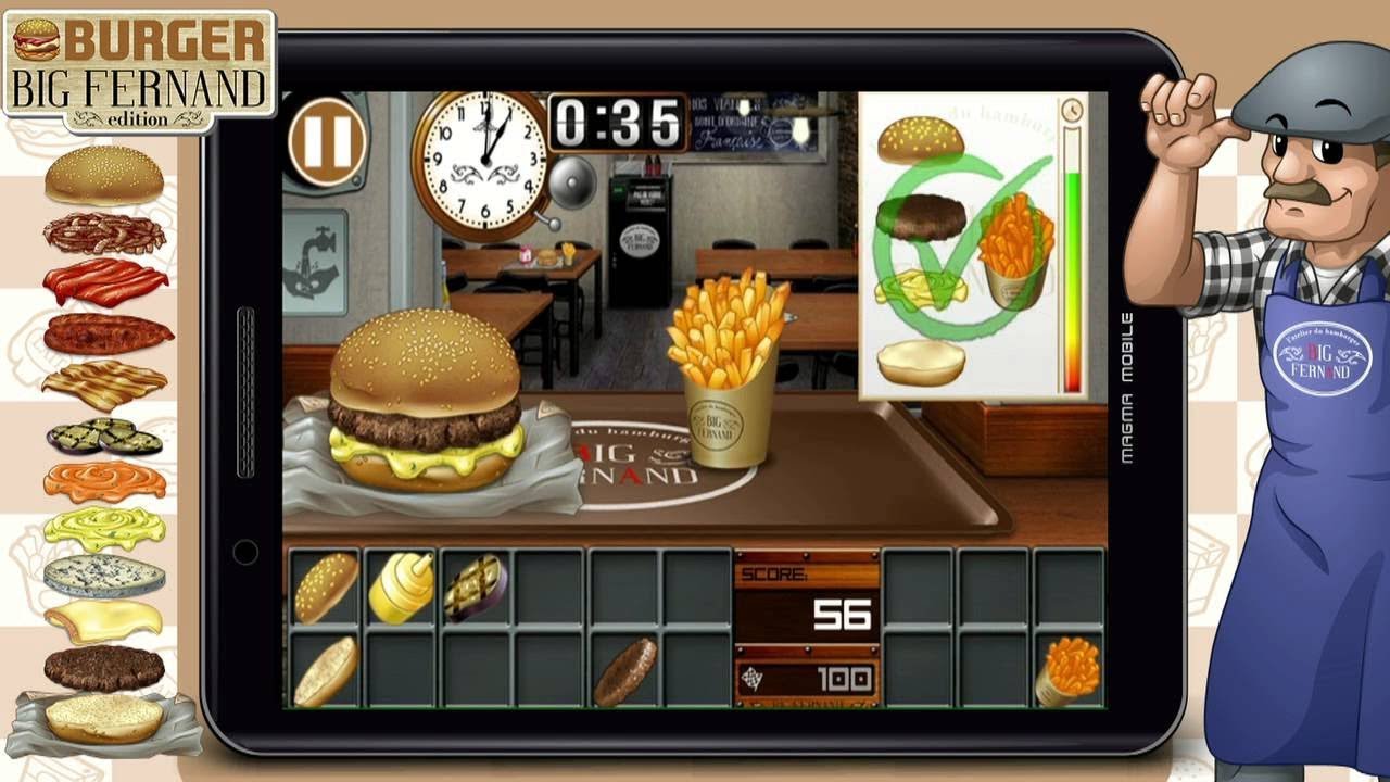 Бургер/Burger-Big Fernand игра часть 7