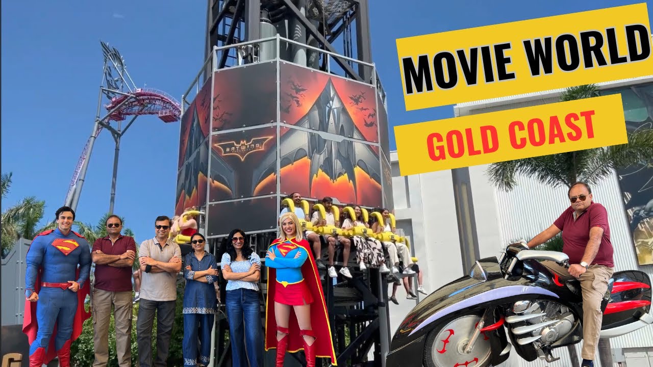 Movie World Gold Coast Australia | Amazing Rides | Beautiful Place | @ToofanExpress2.0