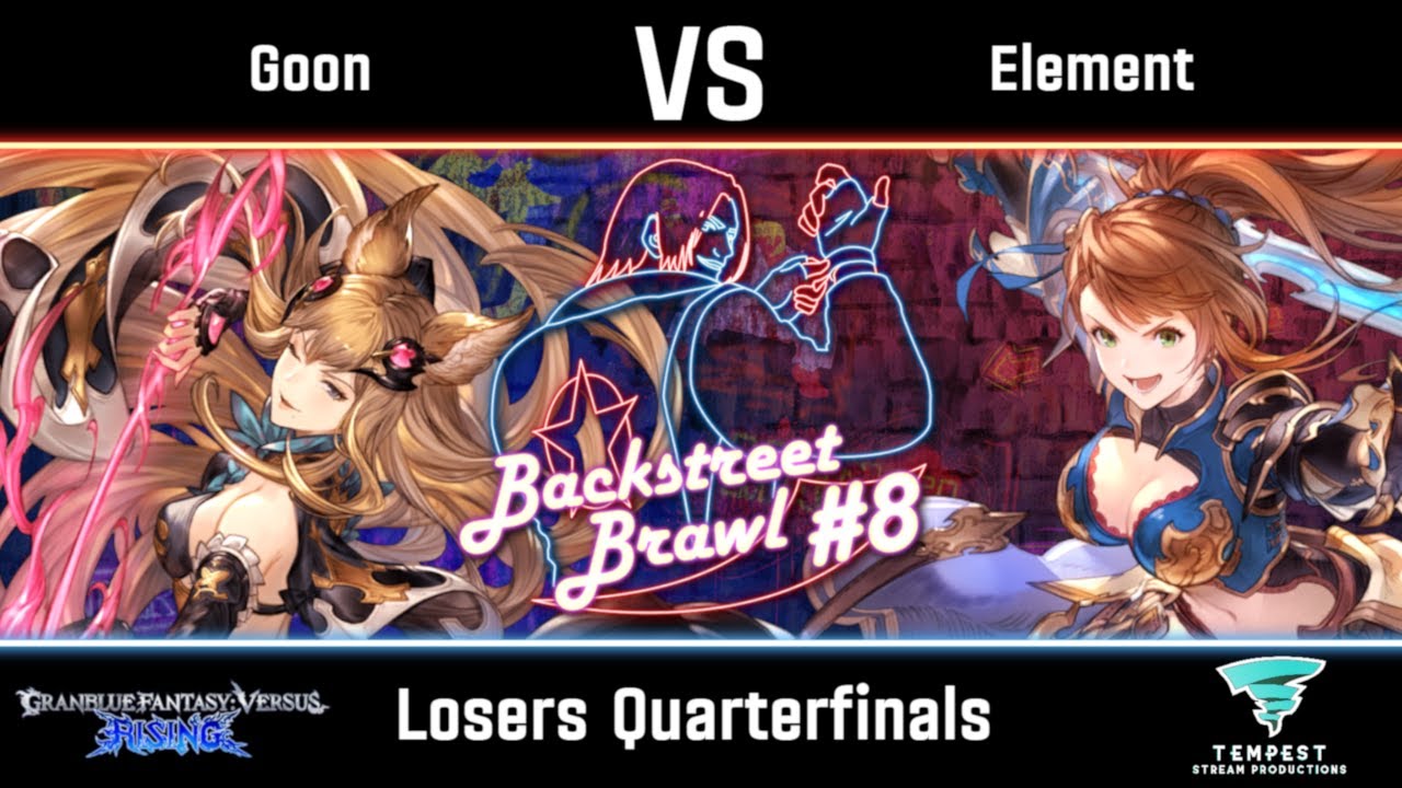 Goon (Metera) vs Element (Beatrix) - GBVSR Losers Quarterfinals - Backstreet Brawl #8