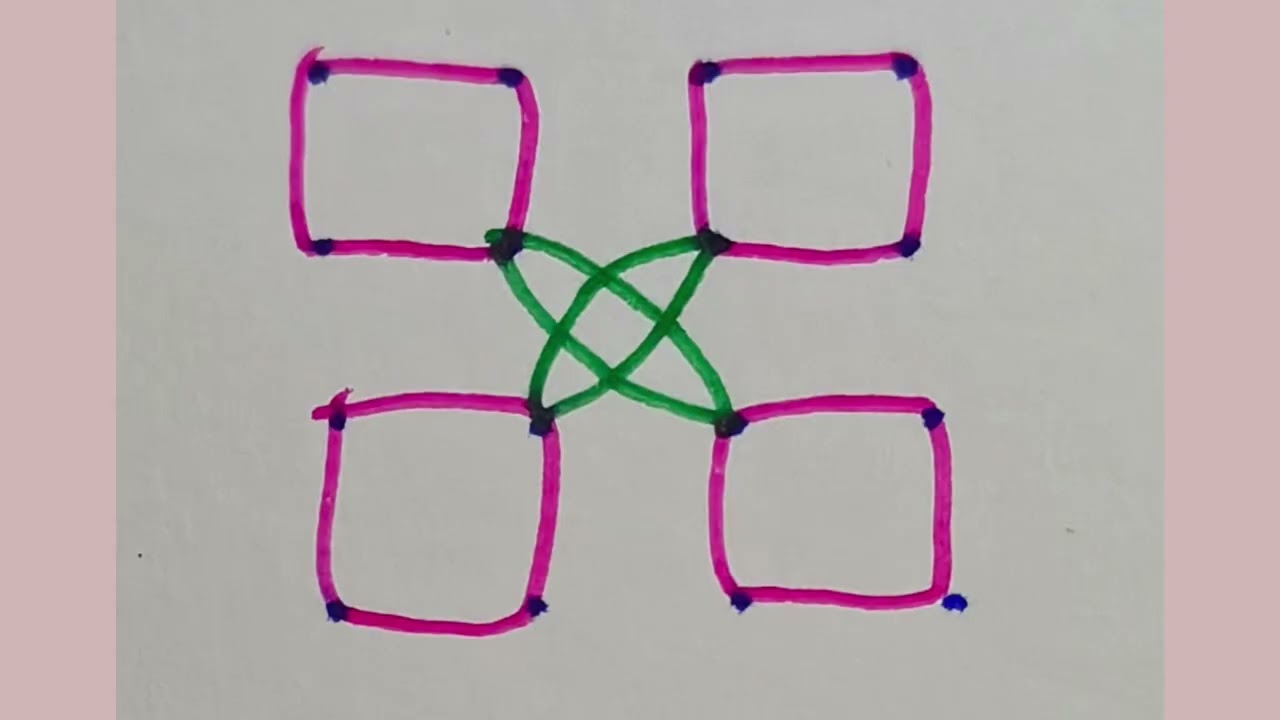 4×4 குட்டி கோலங்கள்//simple Muggulu||DEVI KOLAM