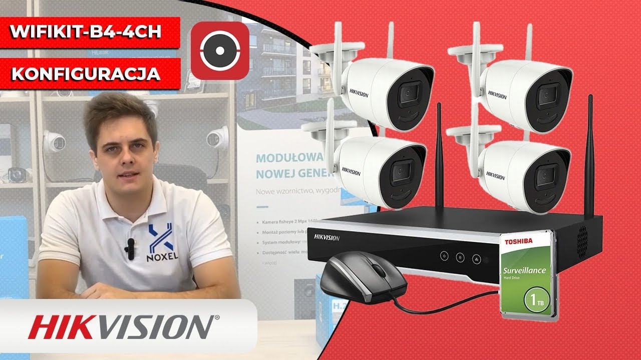 Monitoring do domu, lokalu i ogrodu. Hikvision WIFIKIT - Konfiguracja