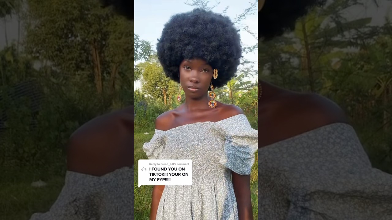 The African girl