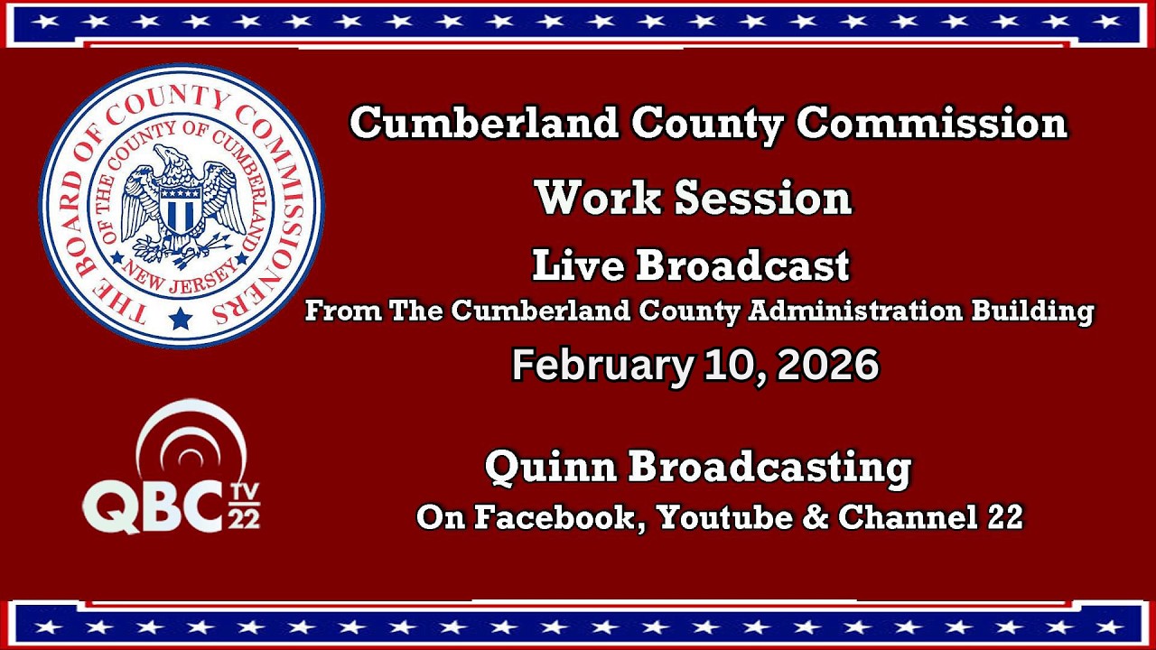 Cumberland County Commissioners Work Session February 10, 2026