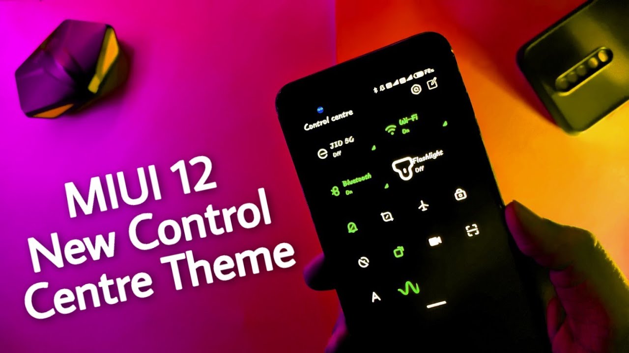 Miui 12 New Control centre Themes | Top 2 Themes For Any Xiaomi Device