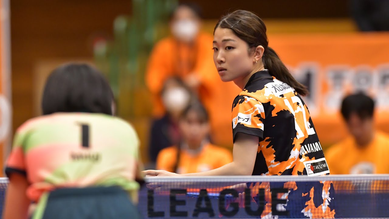 安藤みなみ vs 松島美空 TBESTGAMEトップおとめピンポンズ名古屋 vs 京都カグヤライズ  ノジマTリーグ2024-2025 2024年12月1日 春日井市総合体育館 【卓球 Tリーグ公式】