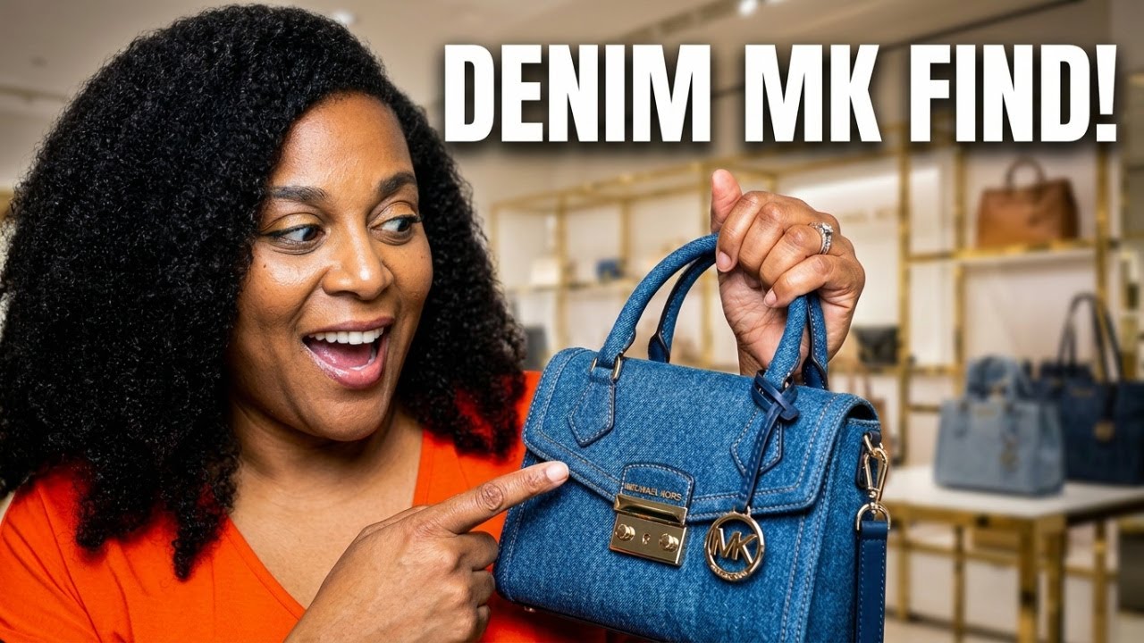 Коллекция джинсовых сумок Michael Kors весна 2026: обзор и покупка вместе со мной.