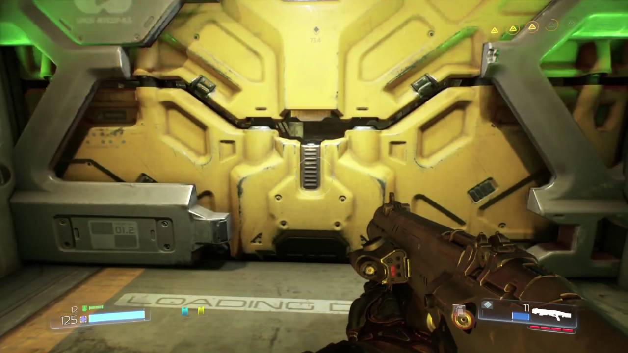 DOOM 2016   Collapse   Full HD   Gameplay Walkthrough   PS4   # 3   No Commentary17