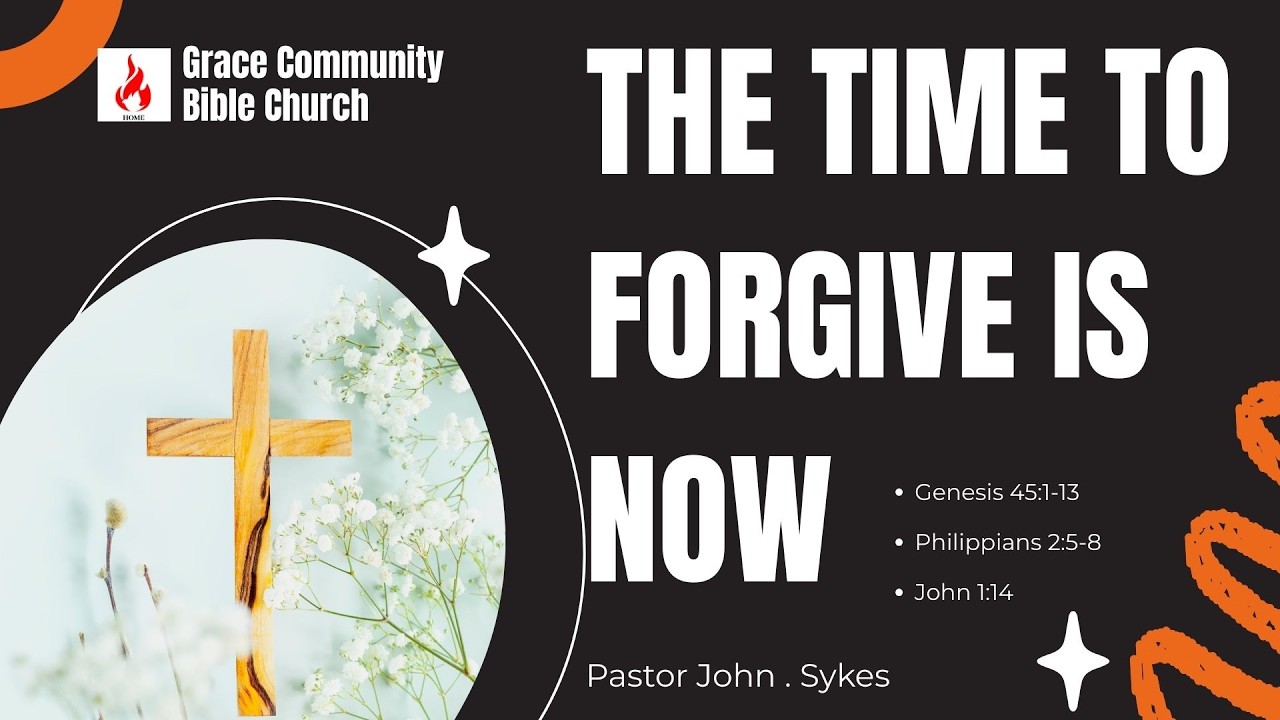 The Time to Forgive is Now