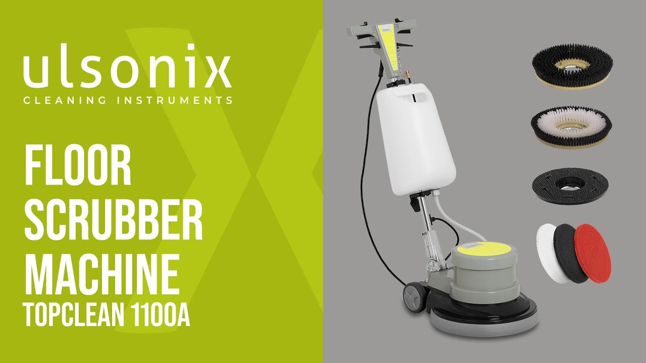 Floor Scrubber Machine TOPCLEAN 1100A  | Ulsonix | Product presentation