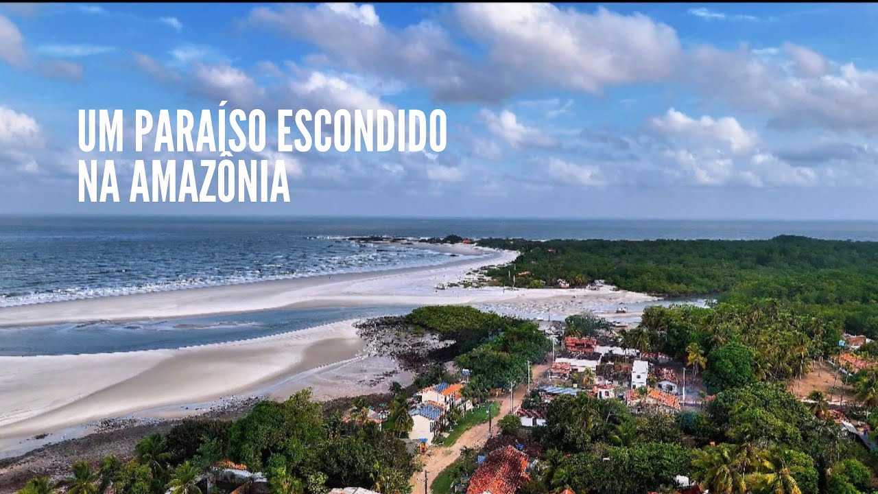 Ilha de algodoal: Um paraíso na Amazônia.