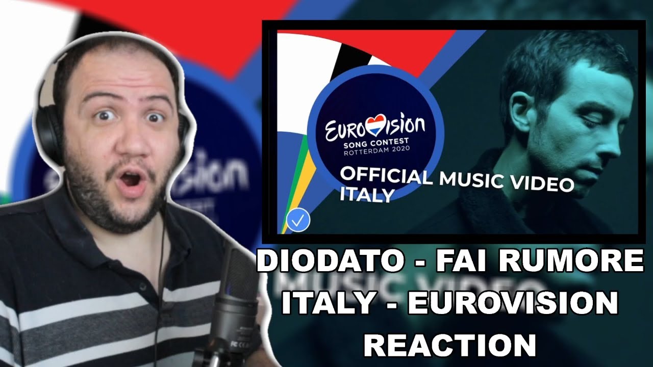 🇮🇹 Diodato - Fai Rumore - Italy - Official Music Video - Eurovision 2020 - TEACHER PAUL REACTS