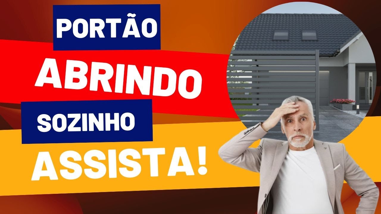 Meu Motor de Portão de Garagem Está Abrindo Sozinho !? Veja como resolver o problema de seu motor