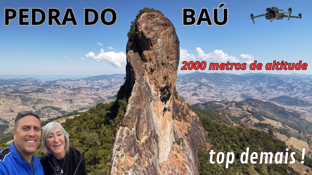 PEDRA DO BAU um dos lugares mais Icônicos do Brasil