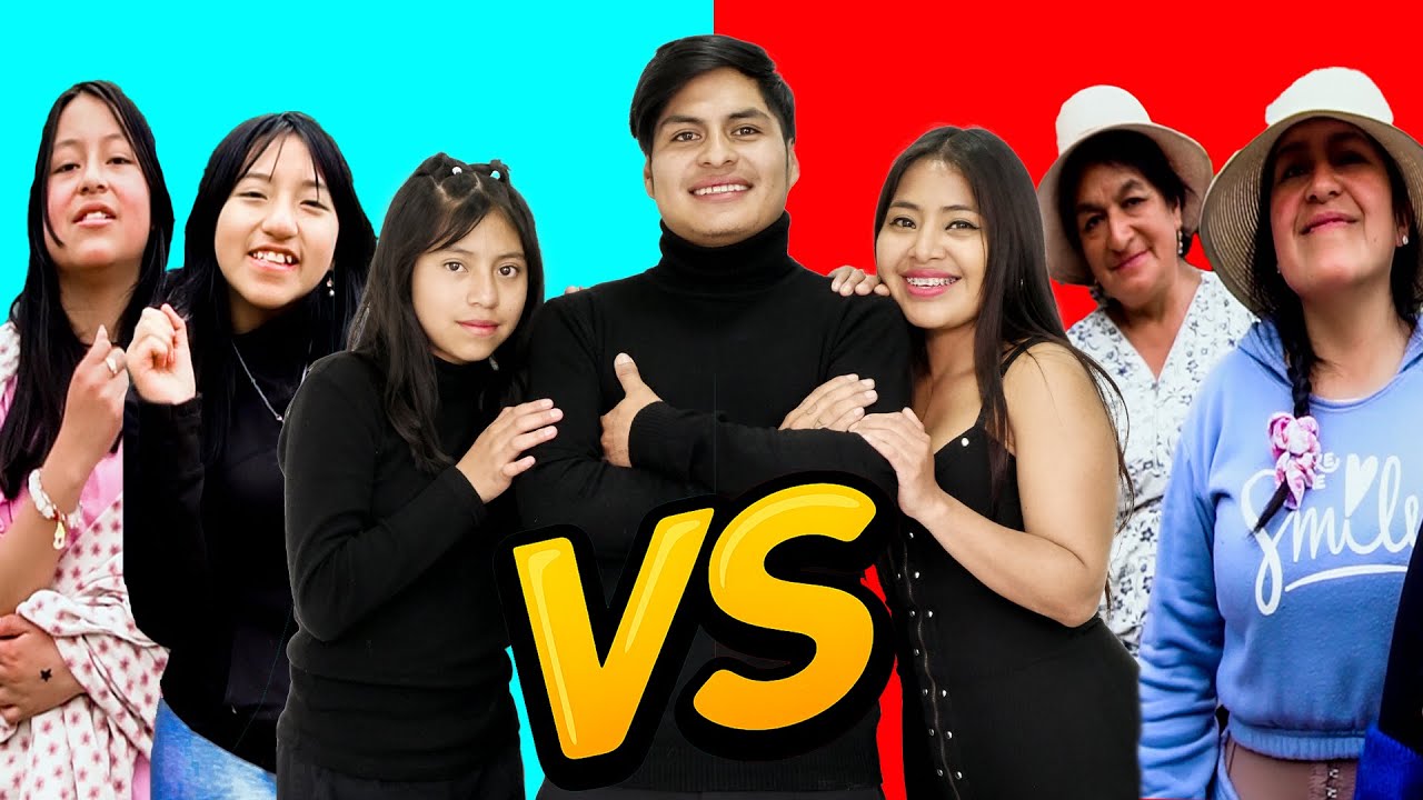 NIÑAS VS ADULTAS BATALLA EPICA | Rommel Racp Ft. Elvia Maji - Señora Marianita