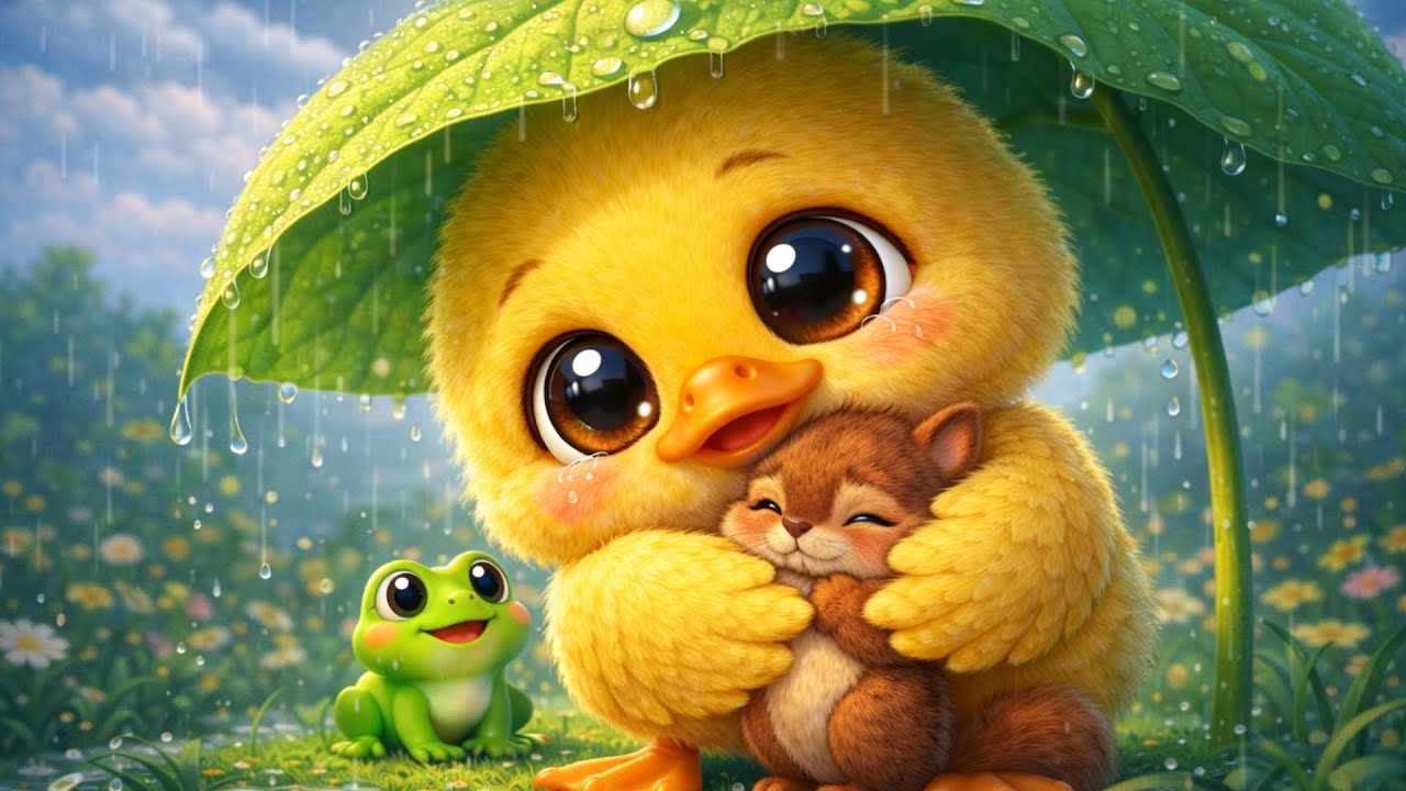 Little Duck’s Big Heart 🦆💛 | A Cute Helping Story That Teaches Kindness & Bravery