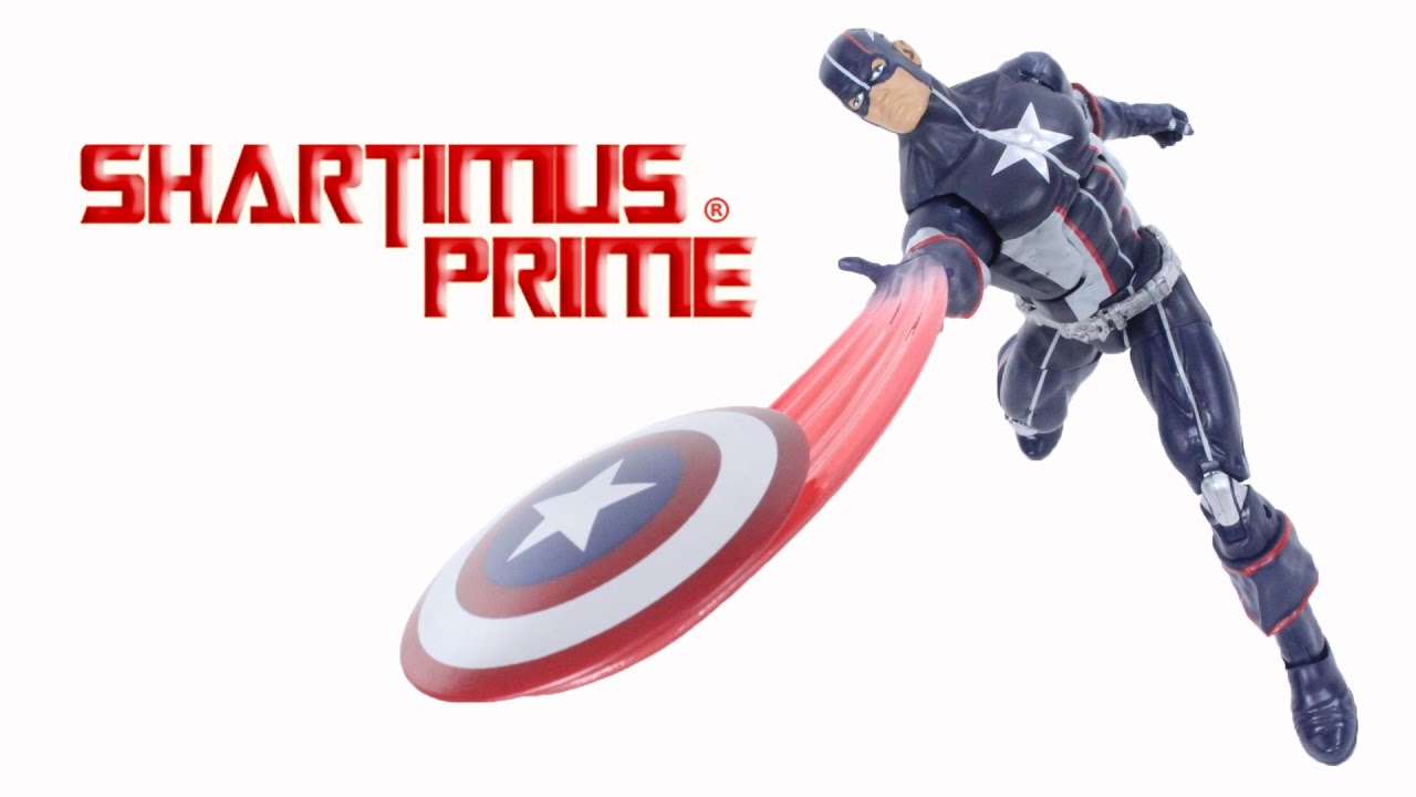 Marvel Legends Secret War Captain America 2016 Abomination BAF Wave Comic Toy Action Figure Review