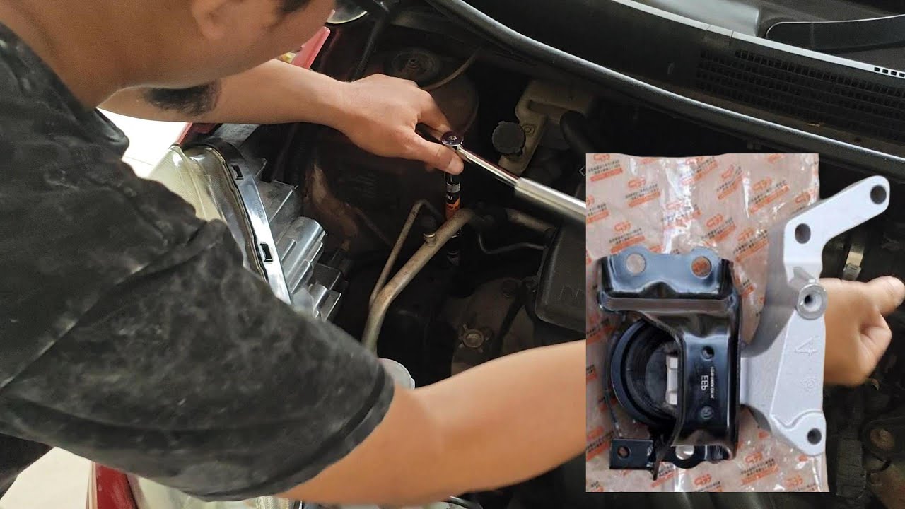 Mesin Nissan March Bergetar? Begini Cara Ganti Mounting Sendiri di Rumah!