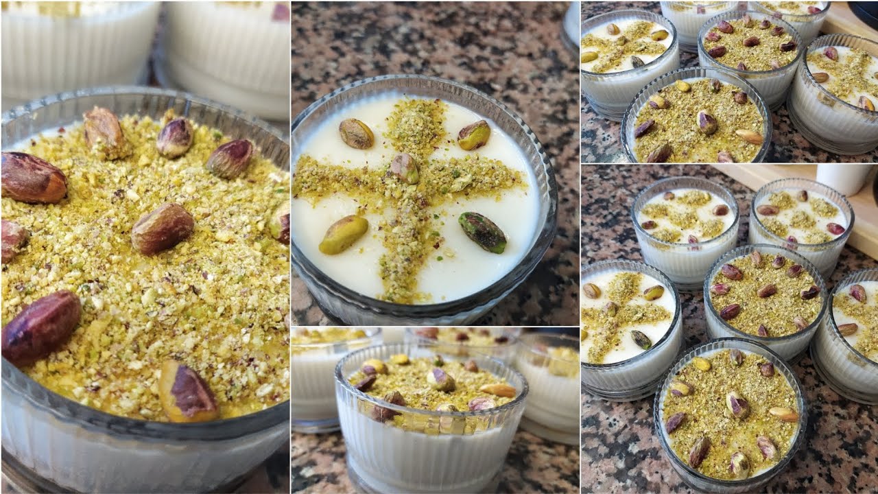 مهلبية سورية بمكون يخليها كريمية وخفيفة من اروع تحليات لي ذقتهم 😍 