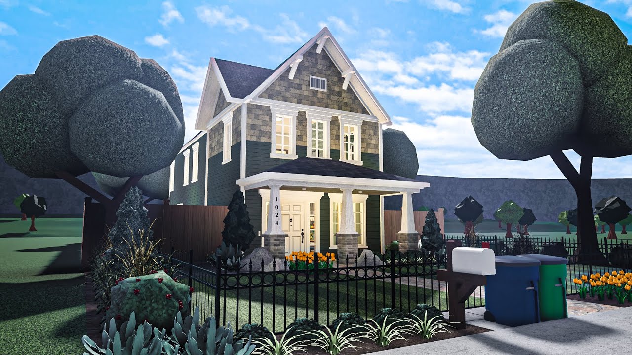 Bloxburg: Realistic 2-Story Starter House | Roblox Bloxburg | 250k