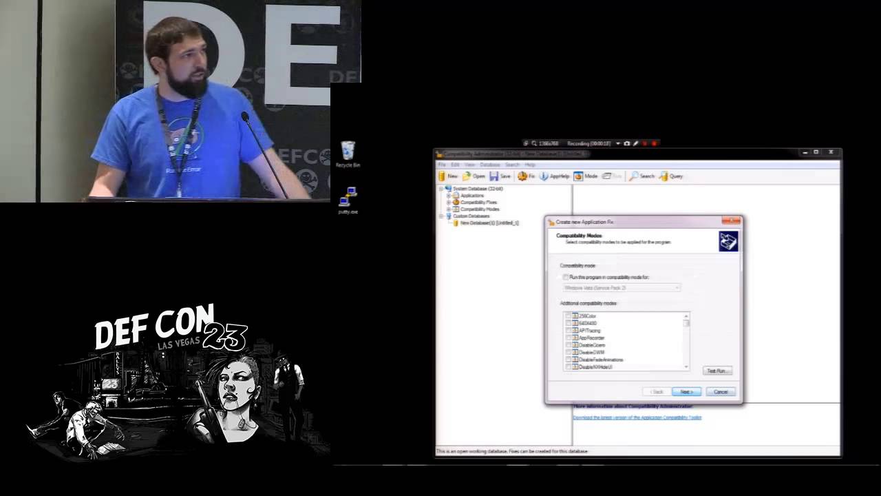 DEF CON 23 - Sean Pierce - Abusing Native Shims for Post Exploitation
