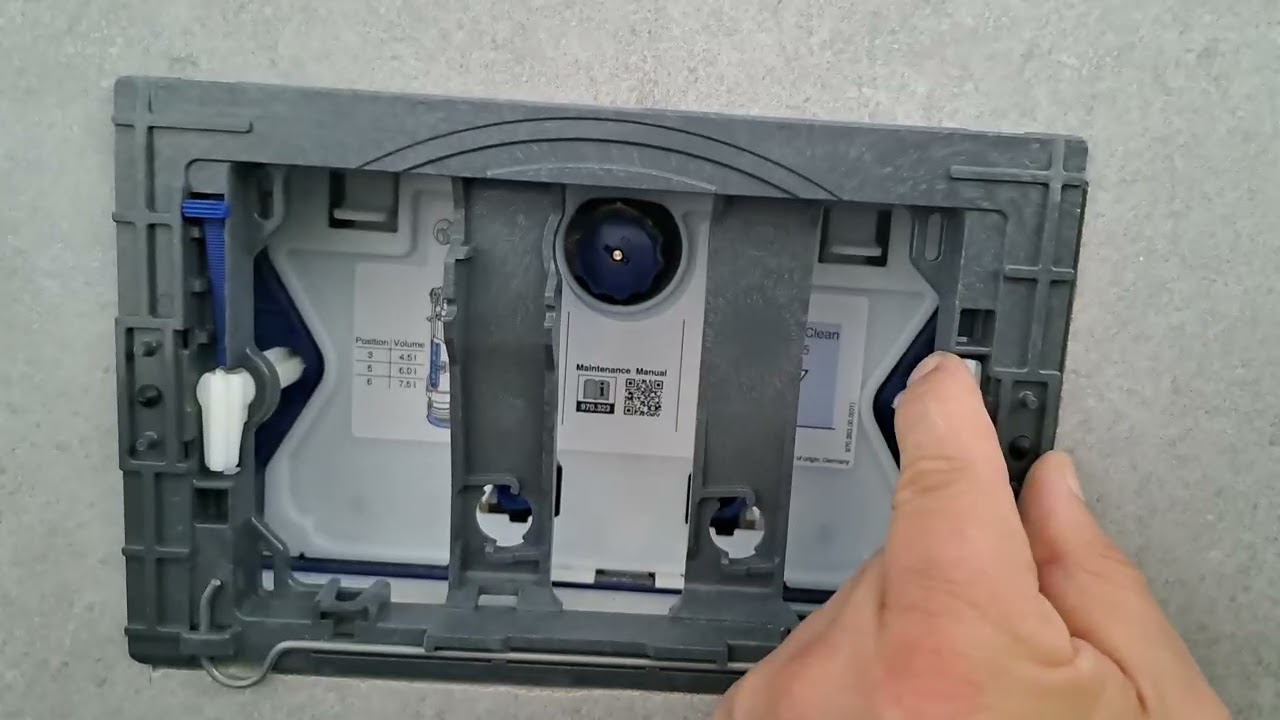 🚽 Geberit Drückerplatte Sigma 01 Montage @Geberit