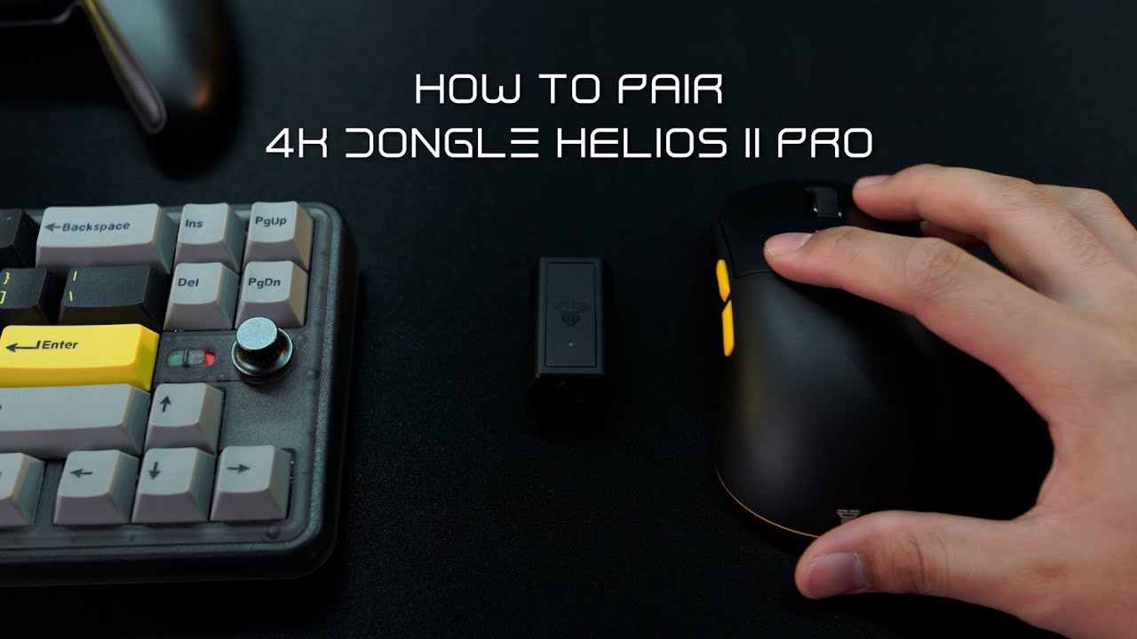 Tutorial Pairing 4K Dongle Helios II Pro | Fantech Know