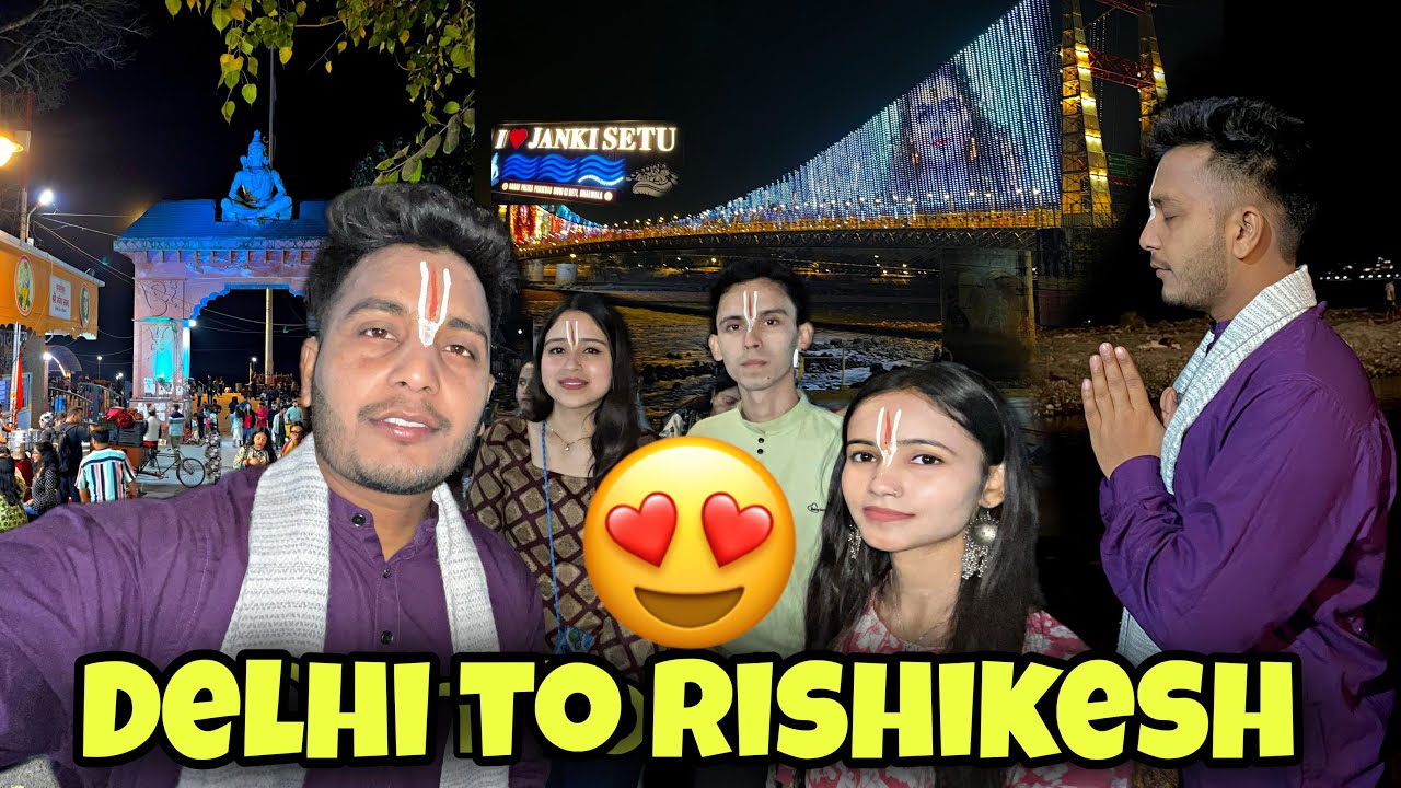 आज पहली बार ऋषिकेश घूमे 😍 || Rishikesh Dairies || Pahadi Boy