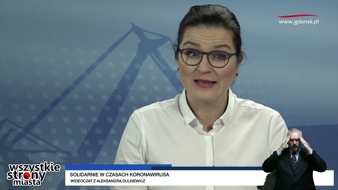 Solidarnie w czasach koronawirusa Program z prezydent Aleksandrą Dulkiewicz