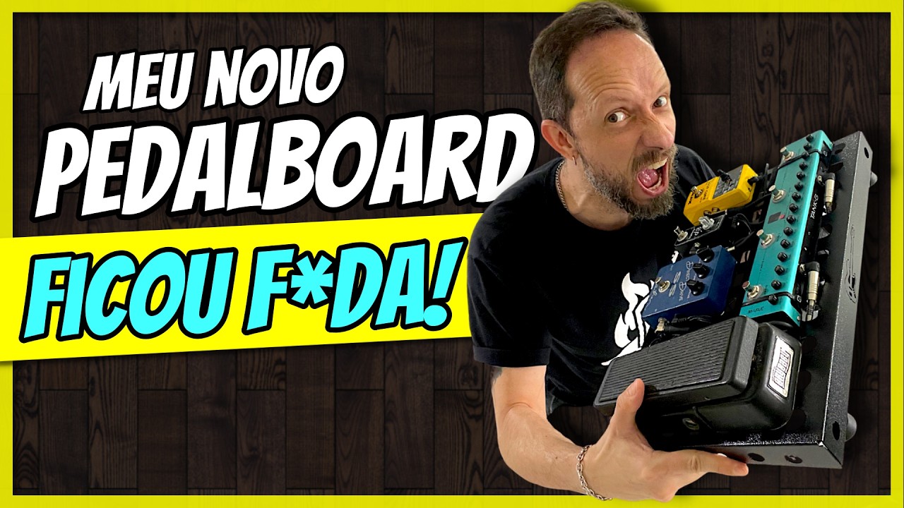 Montando Um PEDALBOARD BÁSICO Para Guitarra